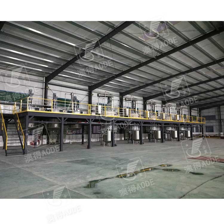 5000L油墨反(fan)應釜生産線(xian)